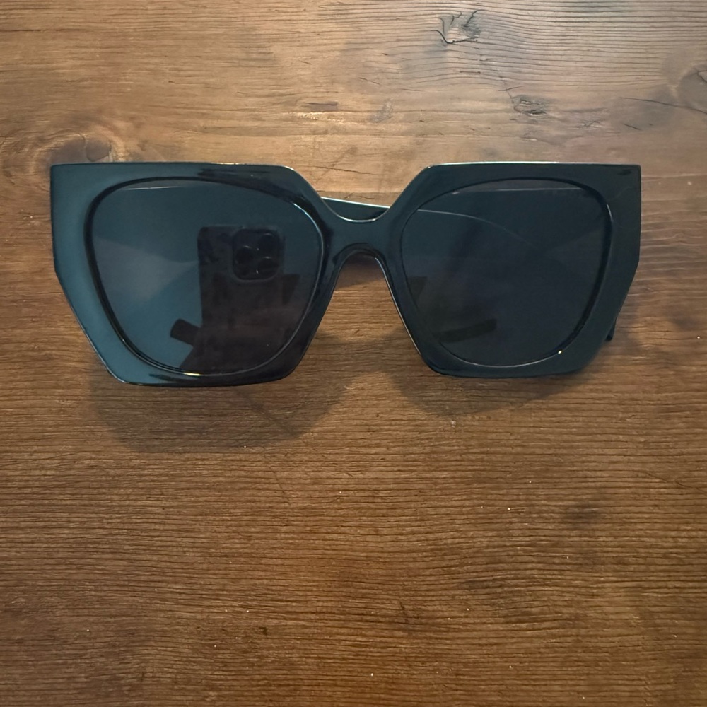 Prada Sleek Black Sunglasses